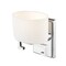 Z-Lite Privet 1 Light Vanity, Chrome & Matte Opal 335-1S-CH-LED - alternate 4